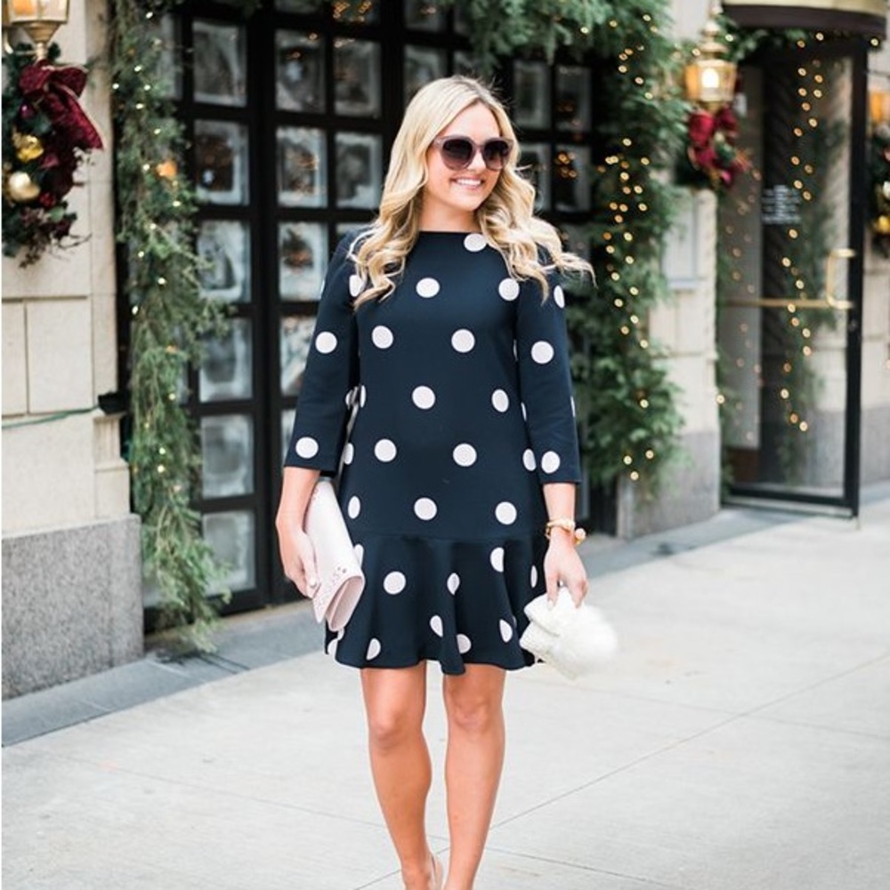 Kate Spade Polka Dot Mini Dress